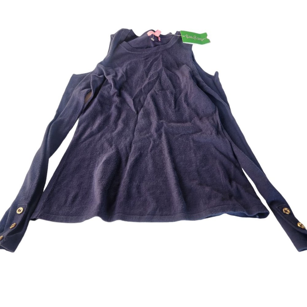 Lily Pultizer cold shoulder top